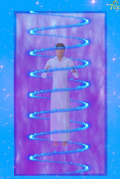 IBOLYA LÁNG KÉK SUGÁR SPIRÁLLAL IBOLYA LÁNG KÉK SUGÁR SPIRÁLLAL